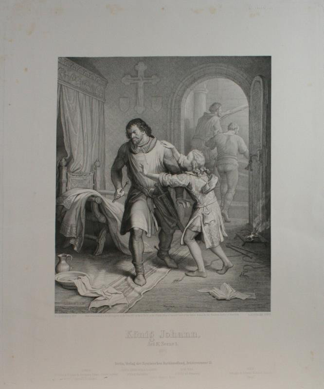 A. Hoffmann - König Johann, Act IV., Scene 1.