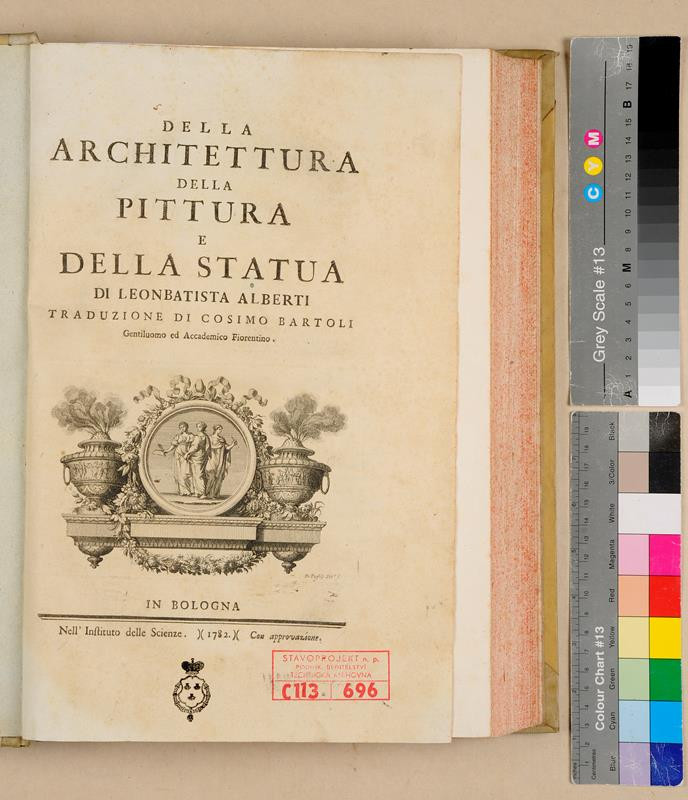 Cosimo Bartoli, Leon Battista Alberti - Della architettura della pittura e della statua di Leonbatista Alberti