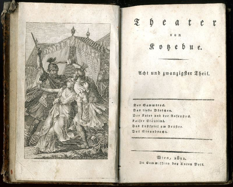 August von Kotzebue - Theater von Kotzebue. Acht und zwanzigster Theil