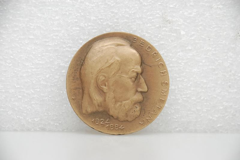 Milan Knobloch - medaile k 160. výr. úmrtí B. Smetany