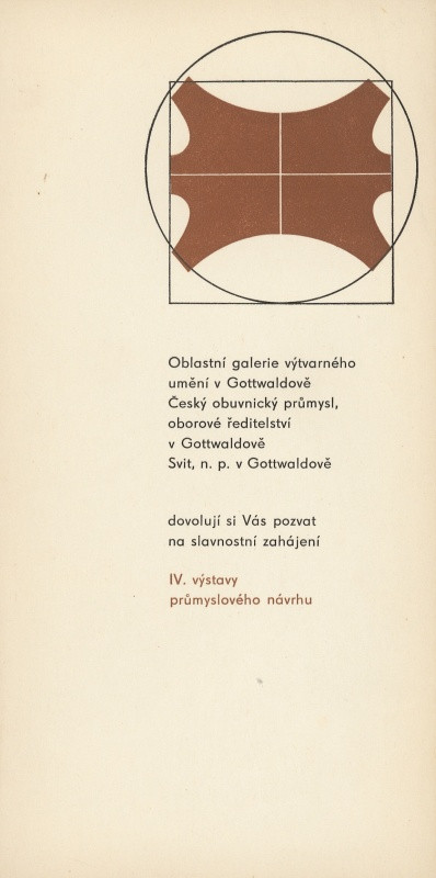 Jan Rajlich st. - IV. výstava průmyslového návrhu. Dům umění Gotwaldov 1974