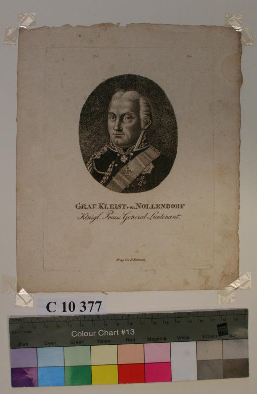 Peter Bohmann (?) - Graf  Kleist  von  Nollendorf