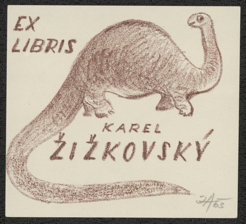 Přemysl Janíček - Ex Libris Karel Žižkovský