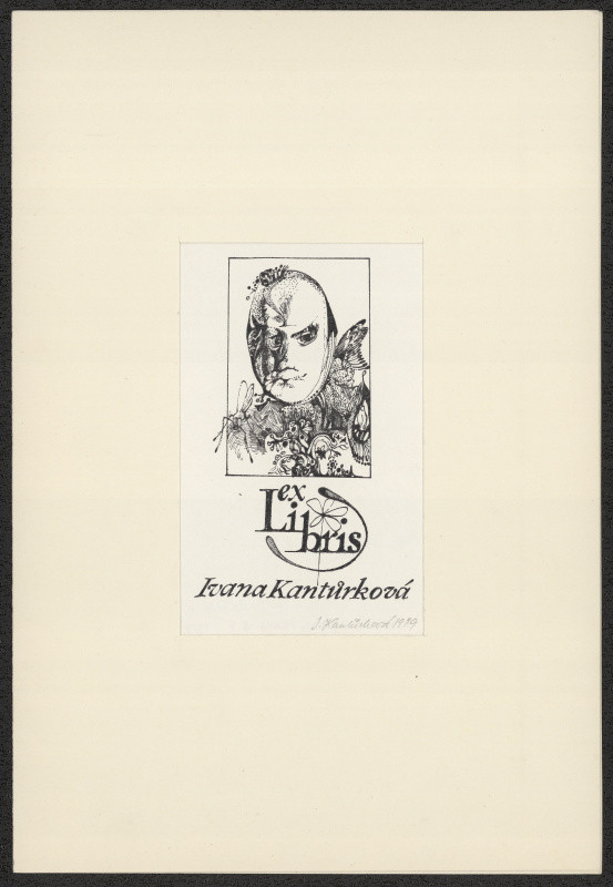 Ivana Kantůrková - Exlibris Ivana Kantůrková