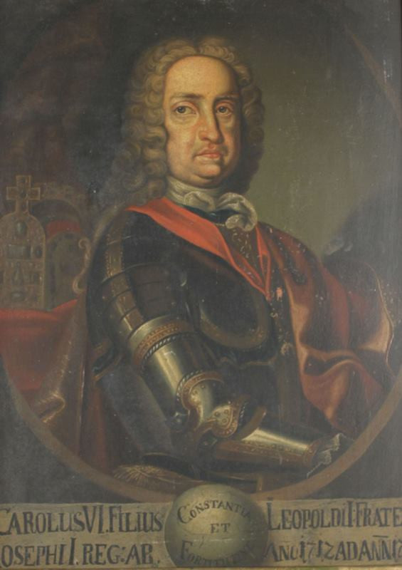 neznámý malíř středoevropský - Karel VI. Habsburský