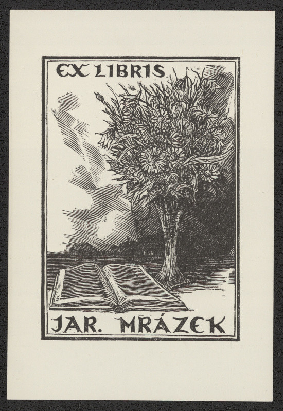 František Koubek - Ex libris Jar. Mrázek