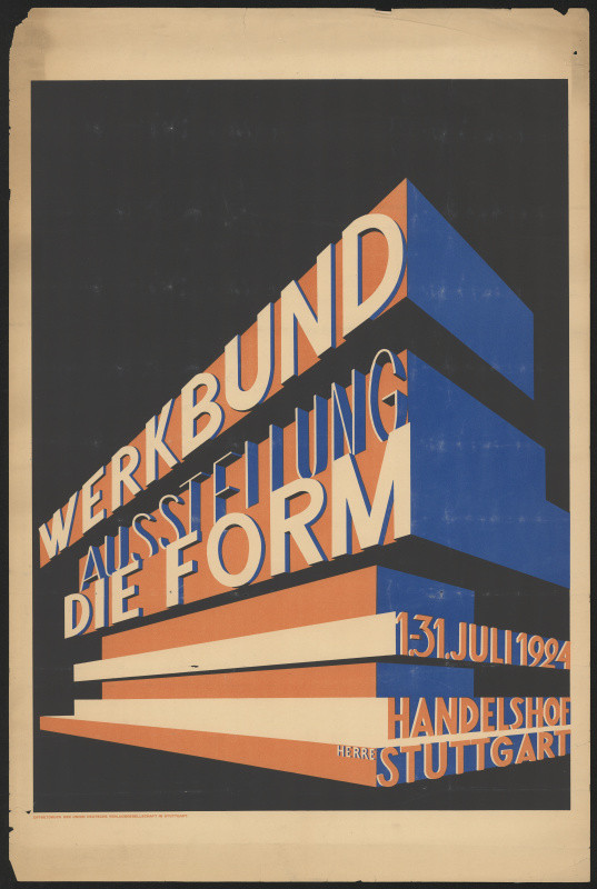 Richard Karl August Herre - Werkbund Ausstellung. Die Form
