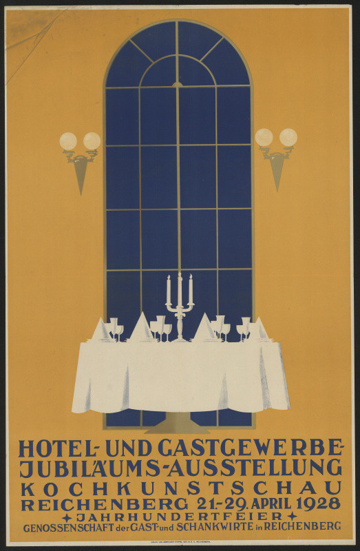 neznámý - Hotel und Gastgewerbejubiläums-ausstellung Koch Kunstschau Reichenberger 1928