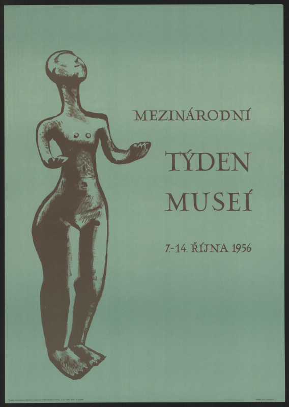 neznámý - Mezinárodní týden museí 7.-14. října 1956