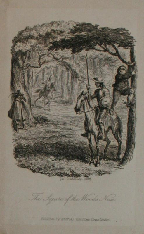 George Cruikshang - Illustrations of Don Quichote