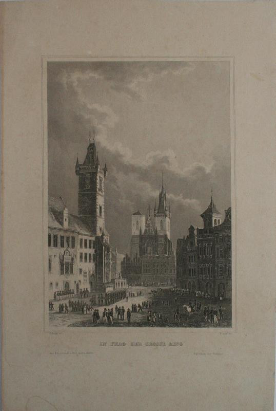 Johann Gabriel Friedrich Poppel - In Prag der Große Ring