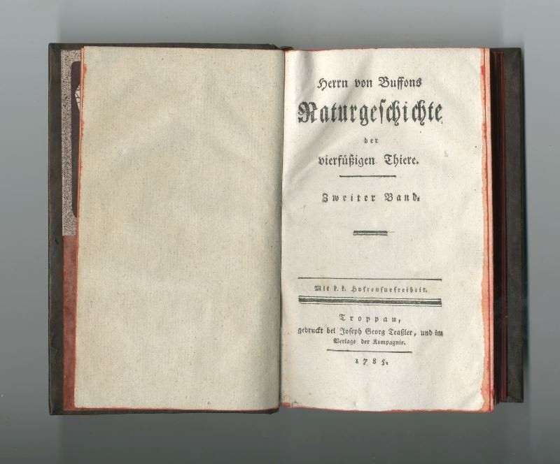 Georg Louis Leclerc de Buffon, Joseph Georg Traßler - Naturgeschichte der vierfüßigen Thiere. Zweiter Band