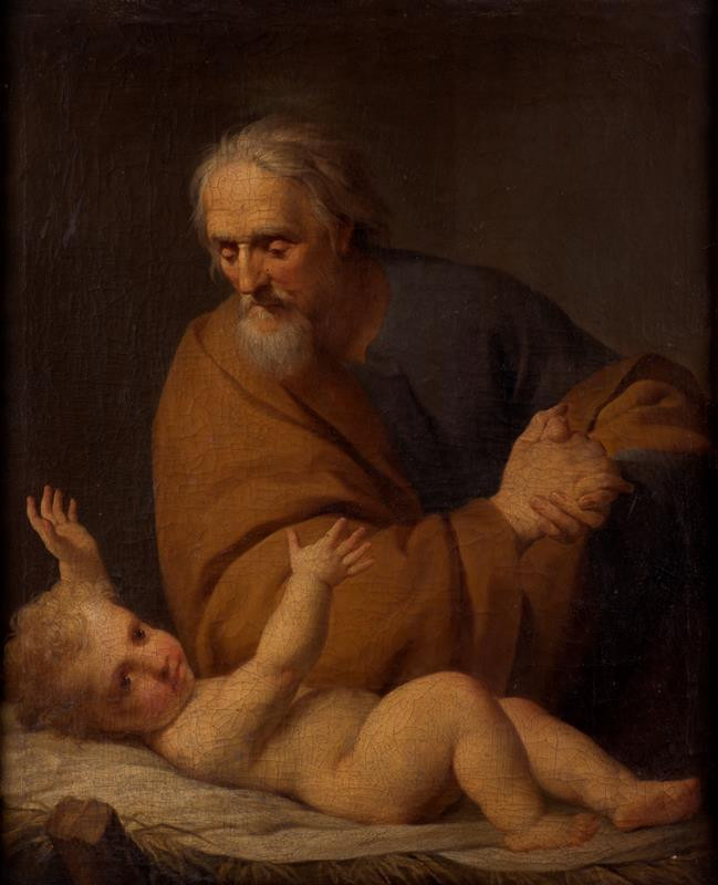 Giuseppe Antonio Petrini - Sv. Josef s Ježíškem