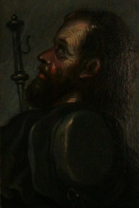 neznámý malíř rakouský - Hlava apoštola Jakuba