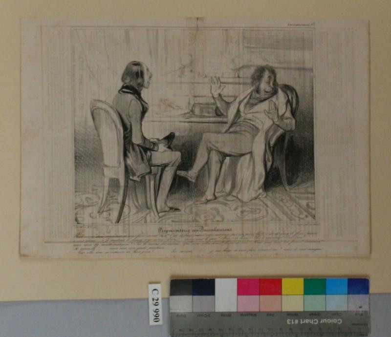 Honoré Daumier - Preparateur