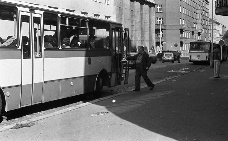 Dagmar Hochová - Utečenci z Rumunska v Praze, srpen 1990