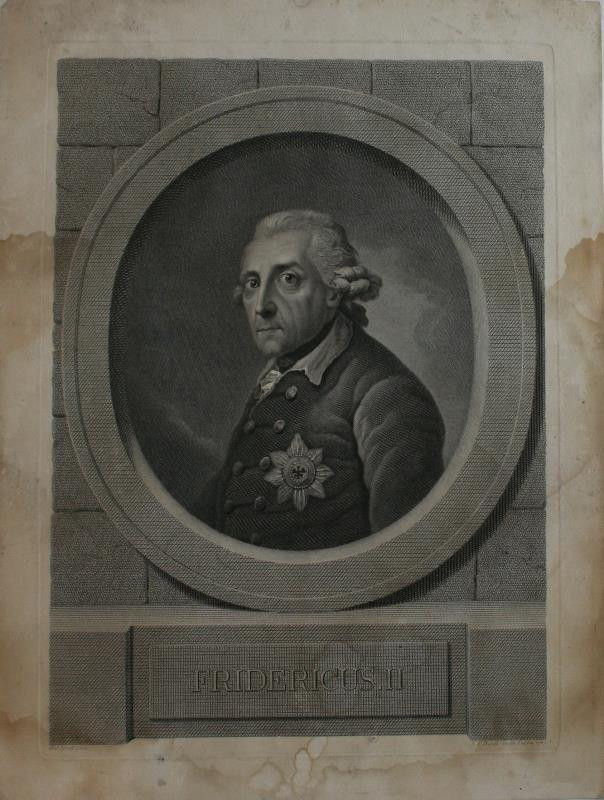 Johann Friedrich Bause - Fridericus II.