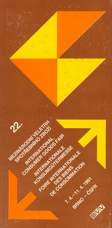 Jan Rajlich ml - 22. mezinárodní veletrh spotřebního zboží.7.4.-11.4.1991 Brno ČSSR