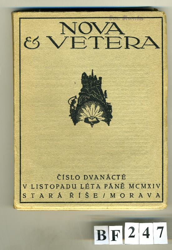 Antonín Ludvík Stříž, neurčený autor, Kryl & Scotti - Nova & vetera, číslo dvanácté