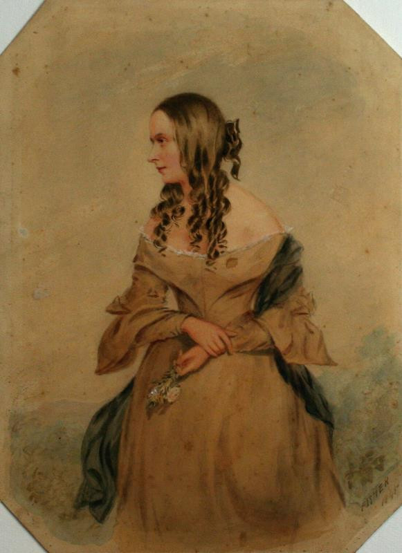 Leopold Fischer - Portrét dívky