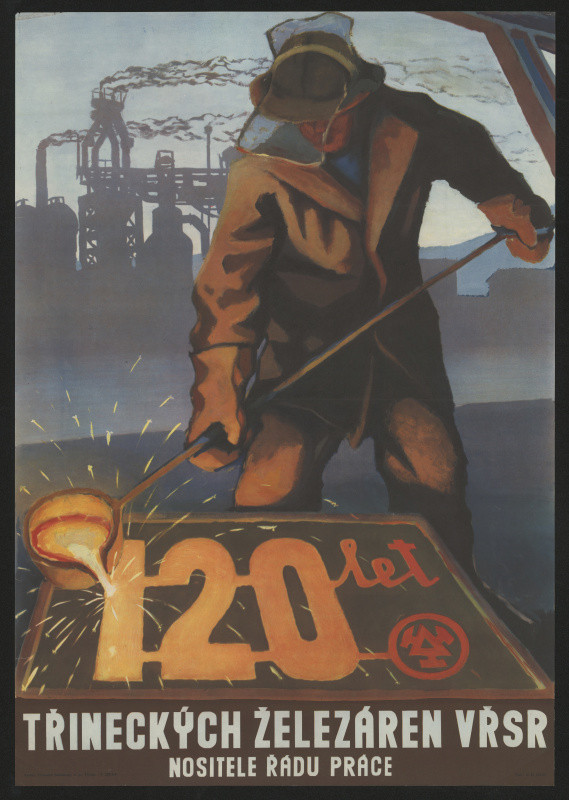 neznámý - 120 let třineckých železáren, nositel řádu práce