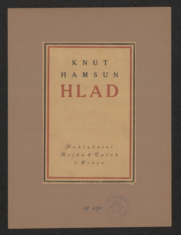 Hamsun - Hlad