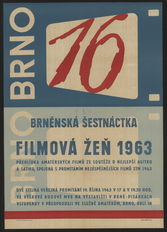 neznámý - Brněnská šestnáctka - filmová žeň 1963