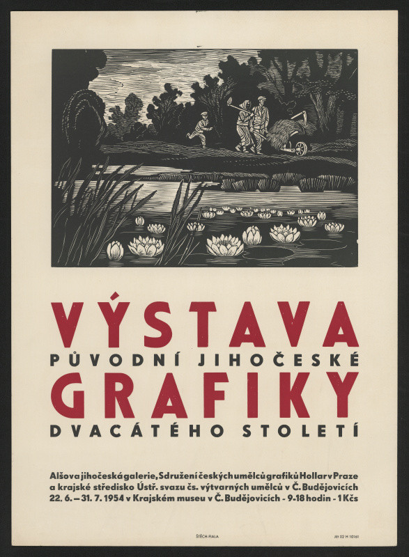 neznámý - Výstava původní jihočeské grafiky dvacátého století