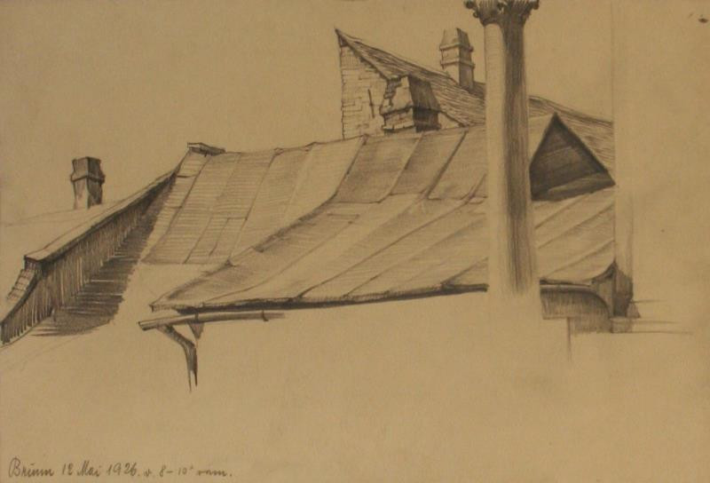Rudolf Leger - Studie střech