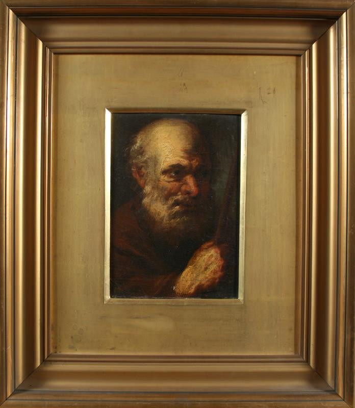 neznámý malíř - Portrét starce (světec)