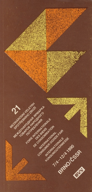 Cigánková-Zigalová Pavla - 21. mezinárodní veletrh spotřebního zboží.7.4.-12.4.1990 Brno ČSSR