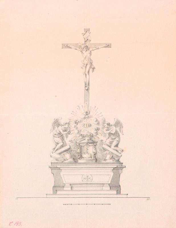 Ondřej (Andreas) Schweigl - Oltářník s krucifixem