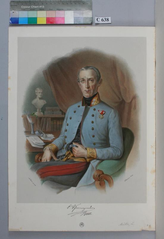 Leopold Müller - Podobizna  důstojníka