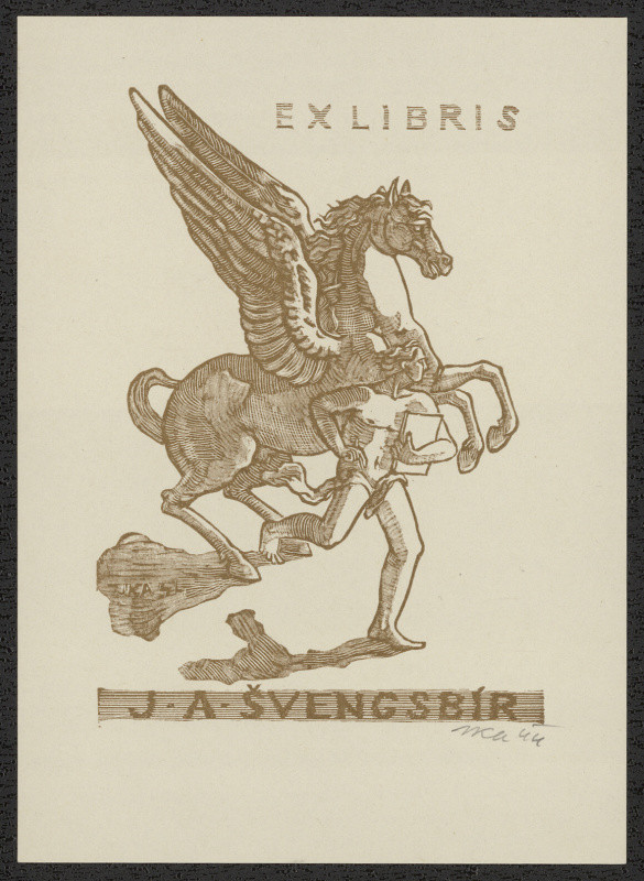 Jiří Jaška - Exlibris J.A.Švengsbír