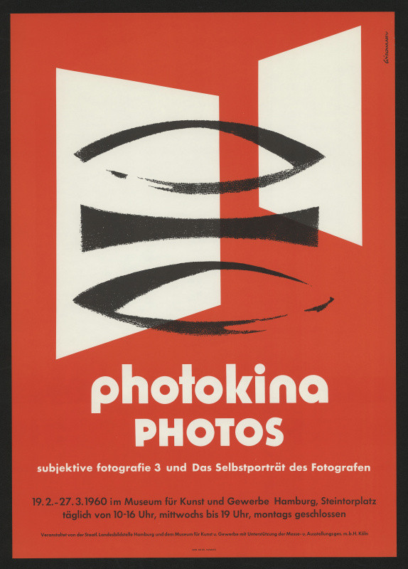 Wiechmann - Photokina Photos, Subjektive Fotografie  3 und das Selbstporträt des Fotografen, Museum f. Kunst u. Gewerbe, Hamburg