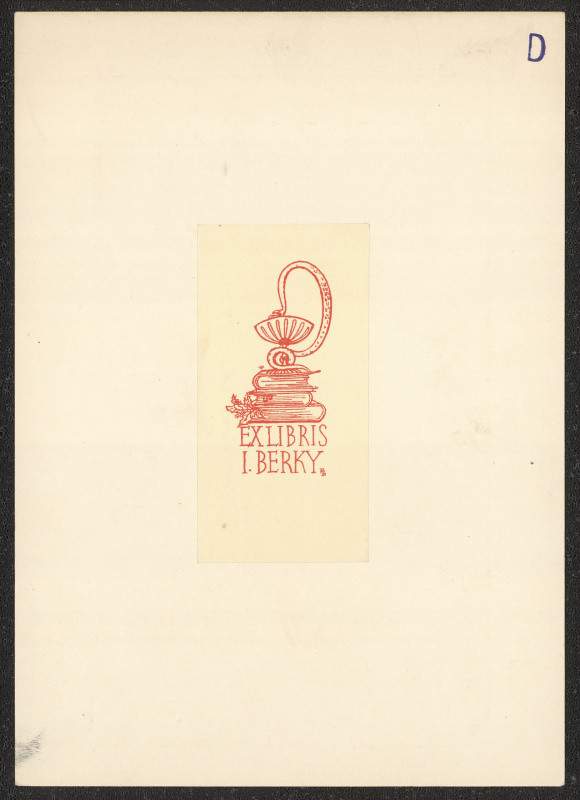 František Doubrava - exlibris I. Berky