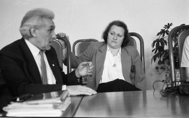 Dagmar Hochová - Poslanecký klub Občanské fórum-nezávislí v České národní radě, únor 1992