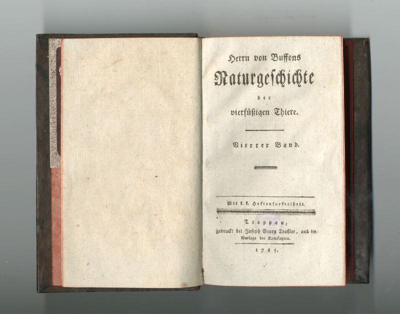 Georg Louis Leclerc de Buffon, Joseph Georg Traßler - Naturgeschichte der vierfüßigen Thiere. Vierter Band
