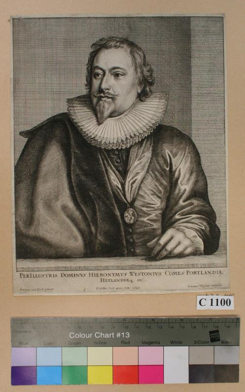 Václav (Wenceslaus) Hollar - Perillustris Dominus Hieronymus Westonius