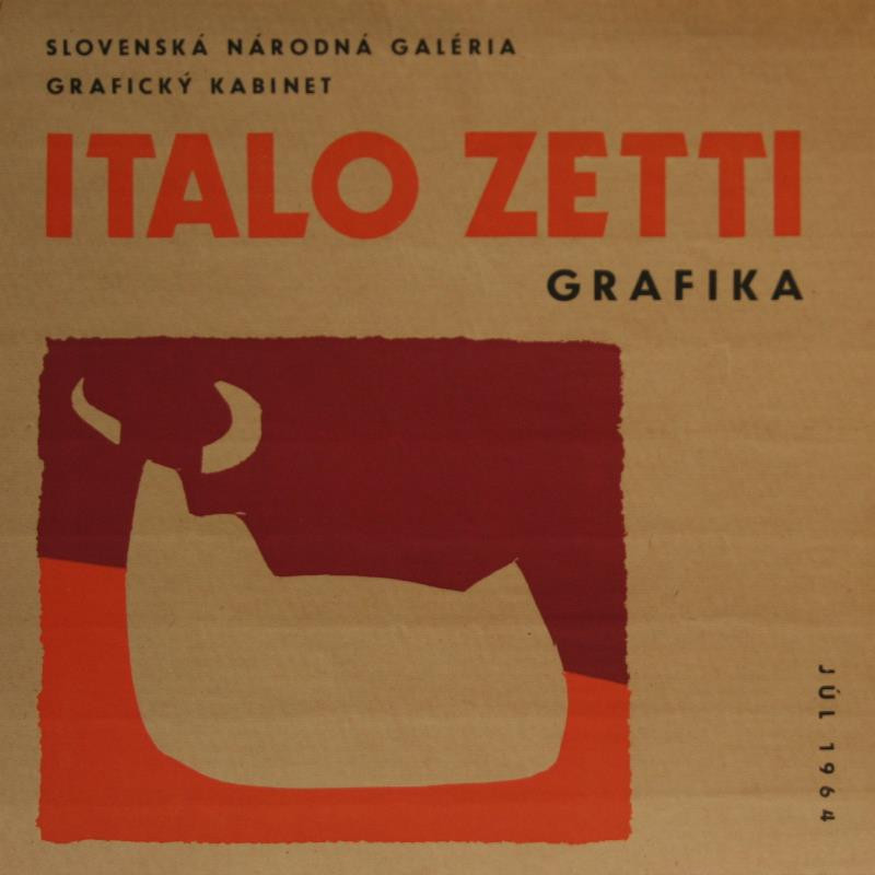 neurčený autor - Italo Zetti grafika. SNG 1964