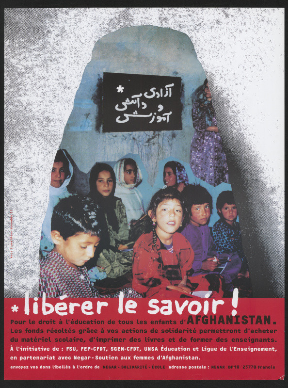 Valérie Debure - Liberate the lerning! For the right of education for all children in Afganistan.