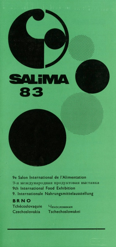 Jan Rajlich st. - Salima 83. 9e. Exposition interationale de l´Alimentation Brno