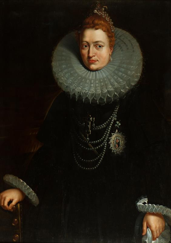 Peter Paul Rubens - dílna - Podobizna infantky Isabelly Clary Eugenie Španělské