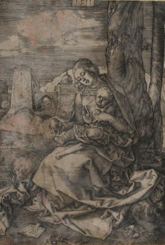 Albrecht Dürer - Madona s hruškou