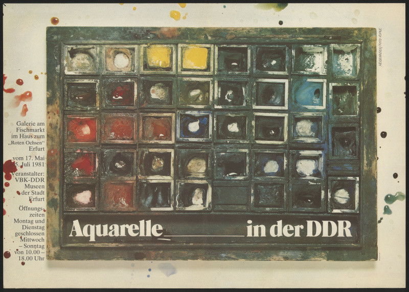 Dieter Heidenreich - Aquarelle in der DDR