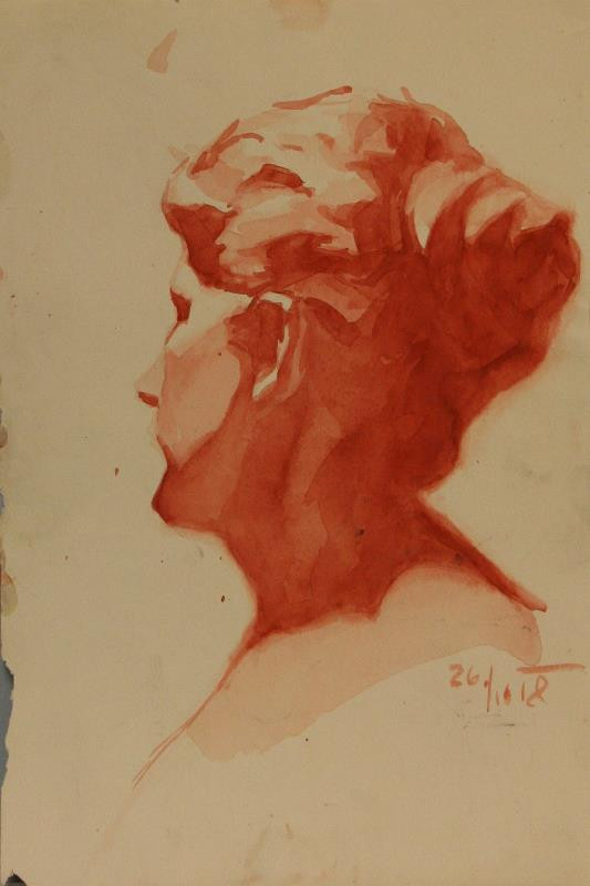 Rudolf Leger - Hlava ženy z profilu