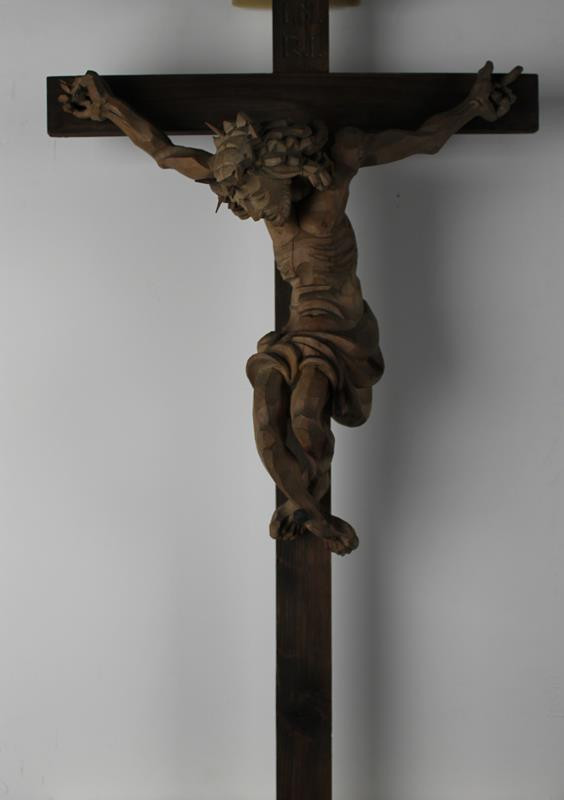 neznámý řezbář - Kristus na kříži