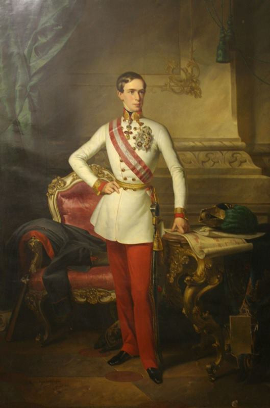 Franz Josef Dobyaschofsky - Podobizna Františka Josefa I