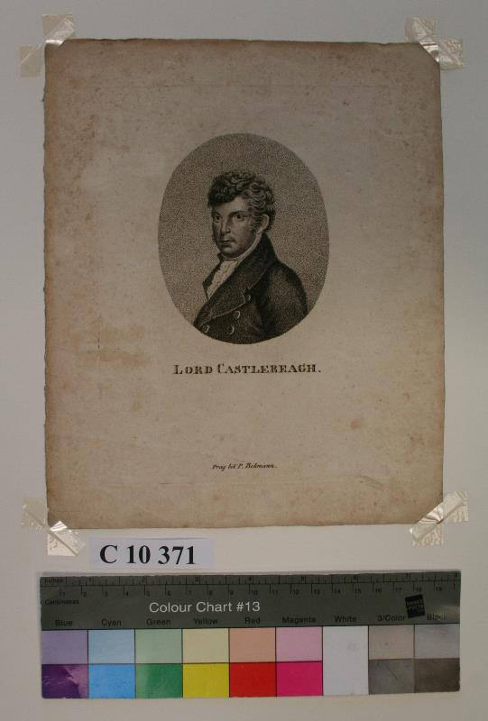 Peter Bohmann (?) - Lord  Castlereagh