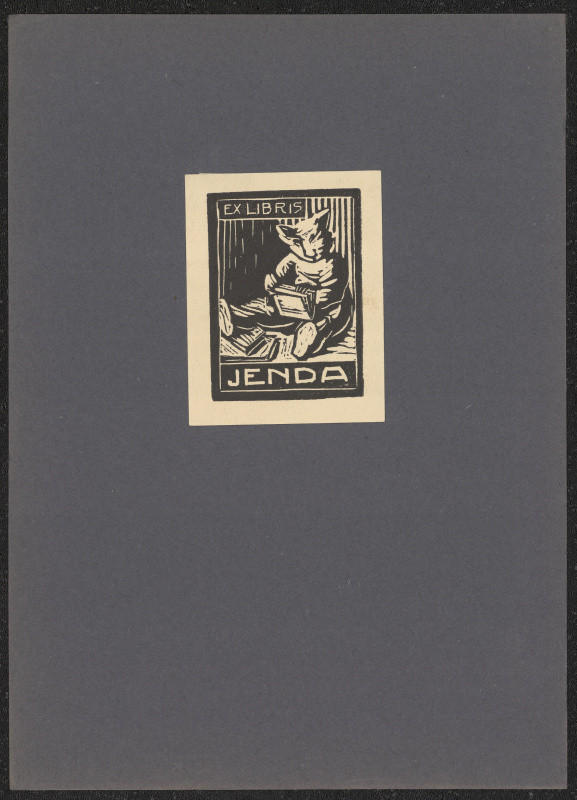 Alois Cablík - Ex libris Jenda